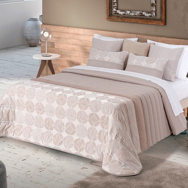 MEVAK LIVING - Couette jacquard M/Cercles