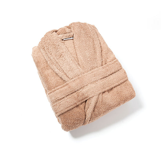 MEVAK LIVING - Cotton bathrobe M/Gold