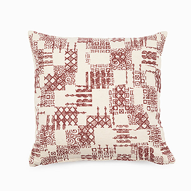 MEVAK LIVING - Funda de cojín estampado de algodón M/Bowie