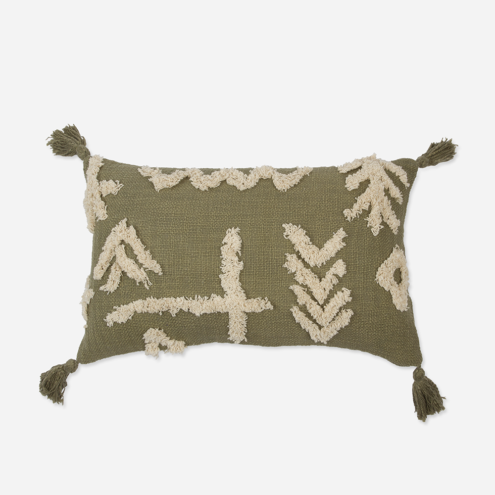 MEVAK LIVING - Funda de cojín de algodón M/Denver Petite