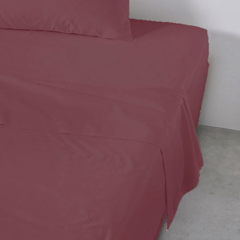 MEVAK LIVING - Drap plat polyester-coton