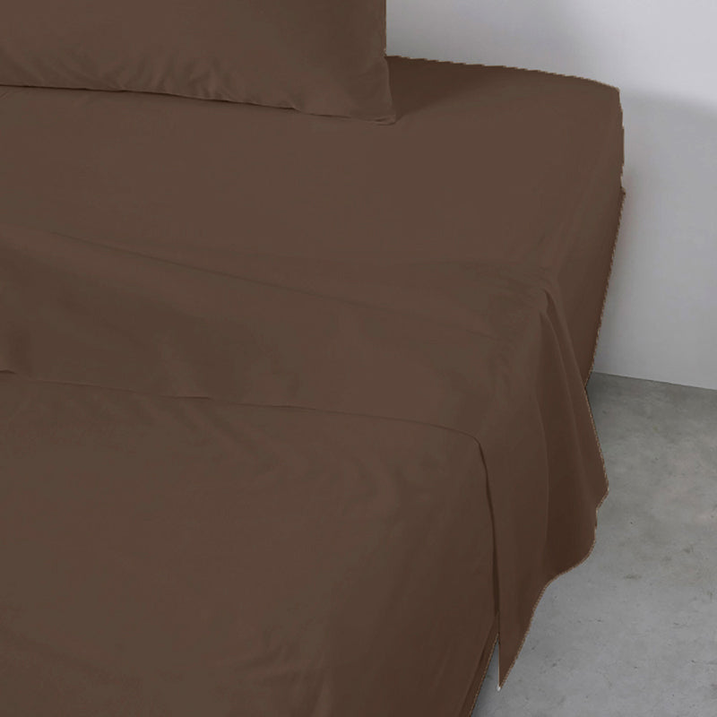 MEVAK LIVING - Drap plat polyester-coton