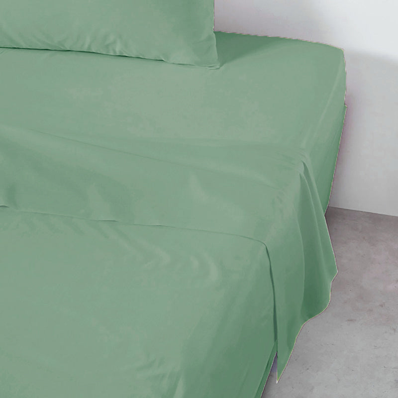 MEVAK LIVING - Drap plat polyester-coton