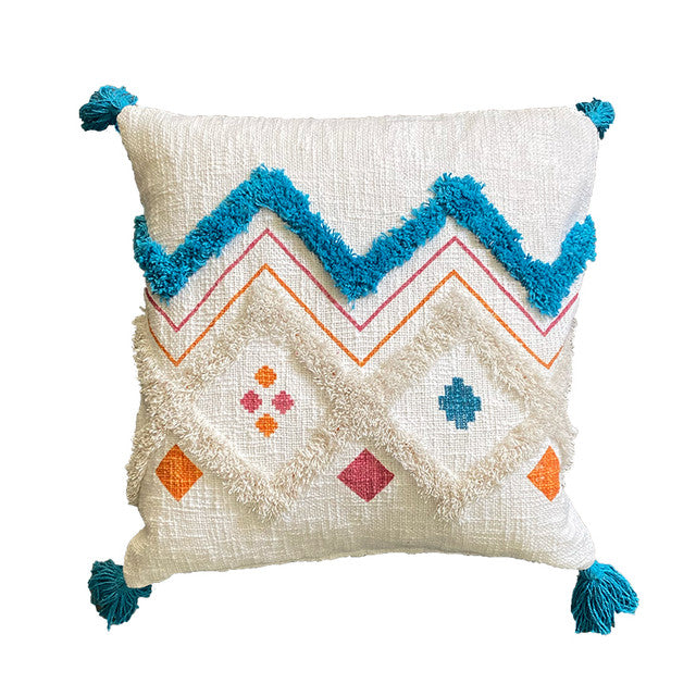 MEVAK LIVING - Funda de cojín de algodón M/Hopi