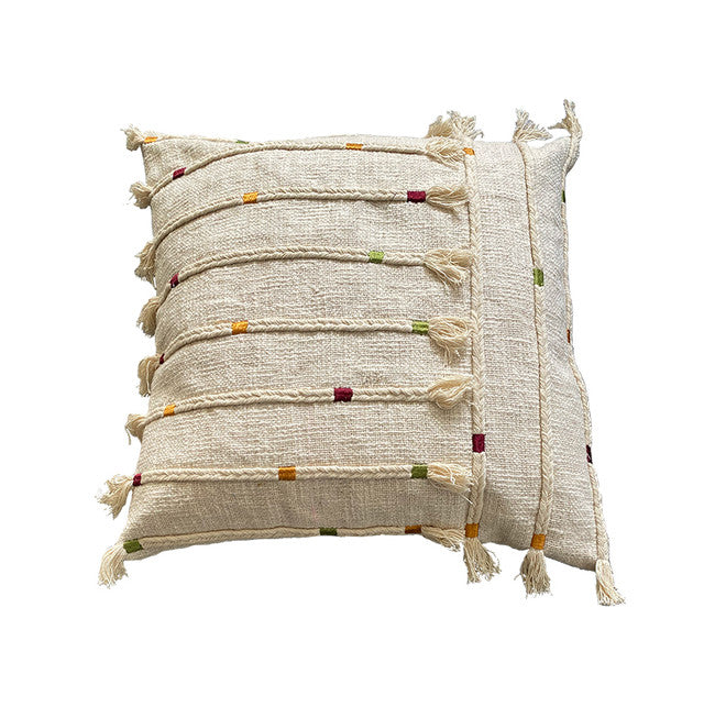 MEVAK LIVING - Cotton cushion cover M/Hupa