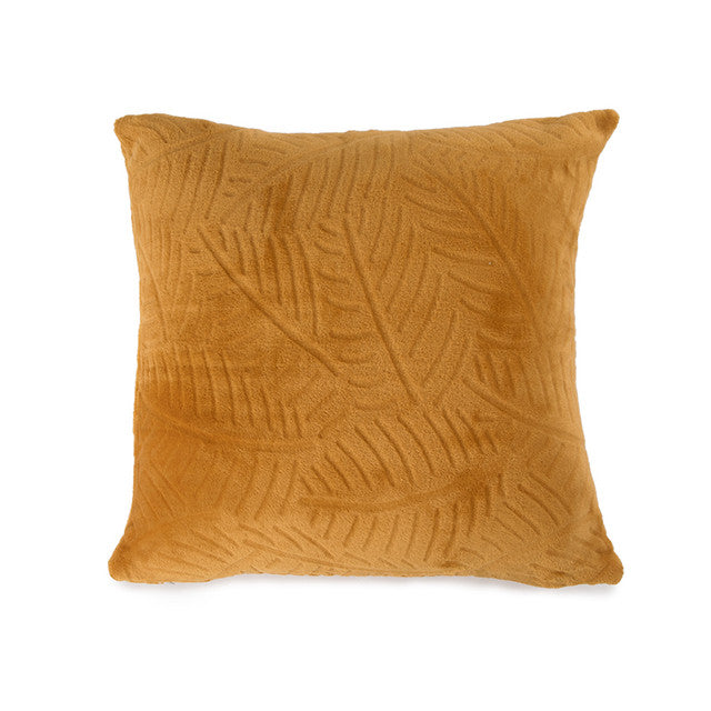 MEVAK LIVING - Funda de cojín tacto seda M/Leaves