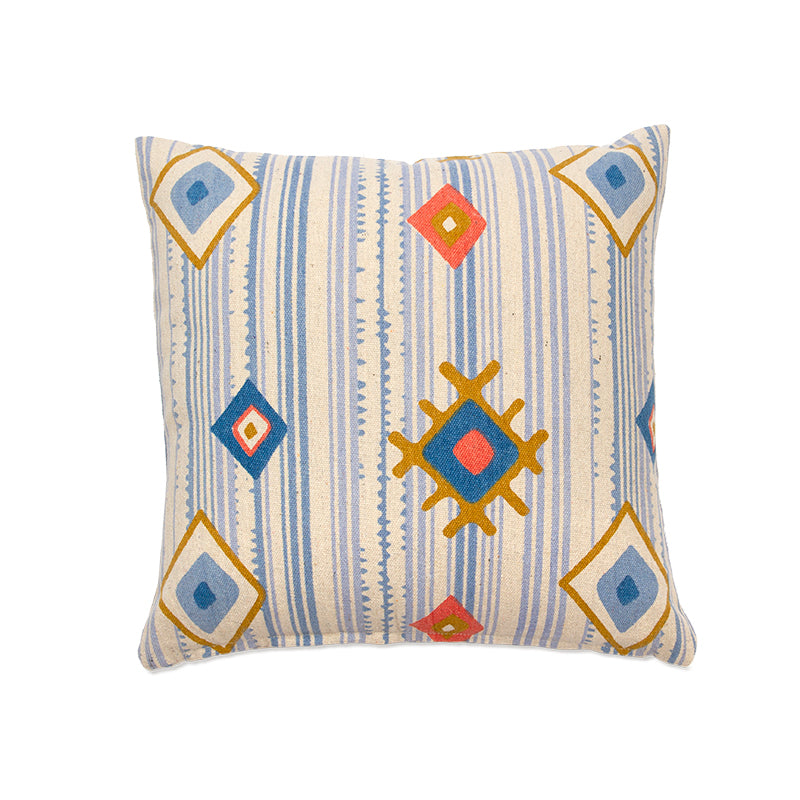 MEVAK LIVING - Funda de cojín estampado de algodón M/Rush