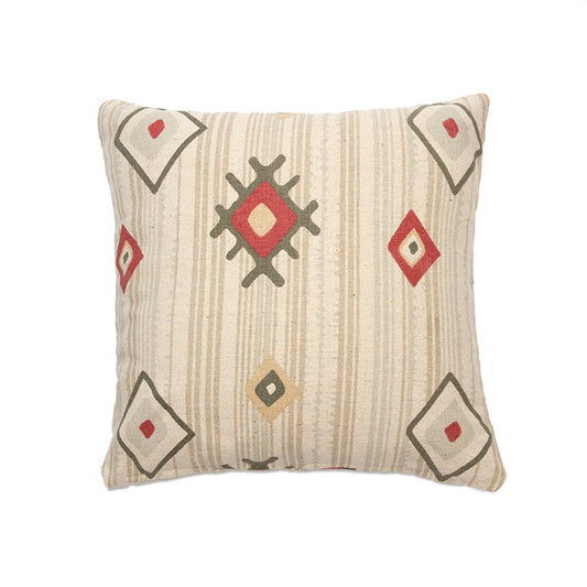 MEVAK LIVING - Printed cotton cushion cover M/Rush
