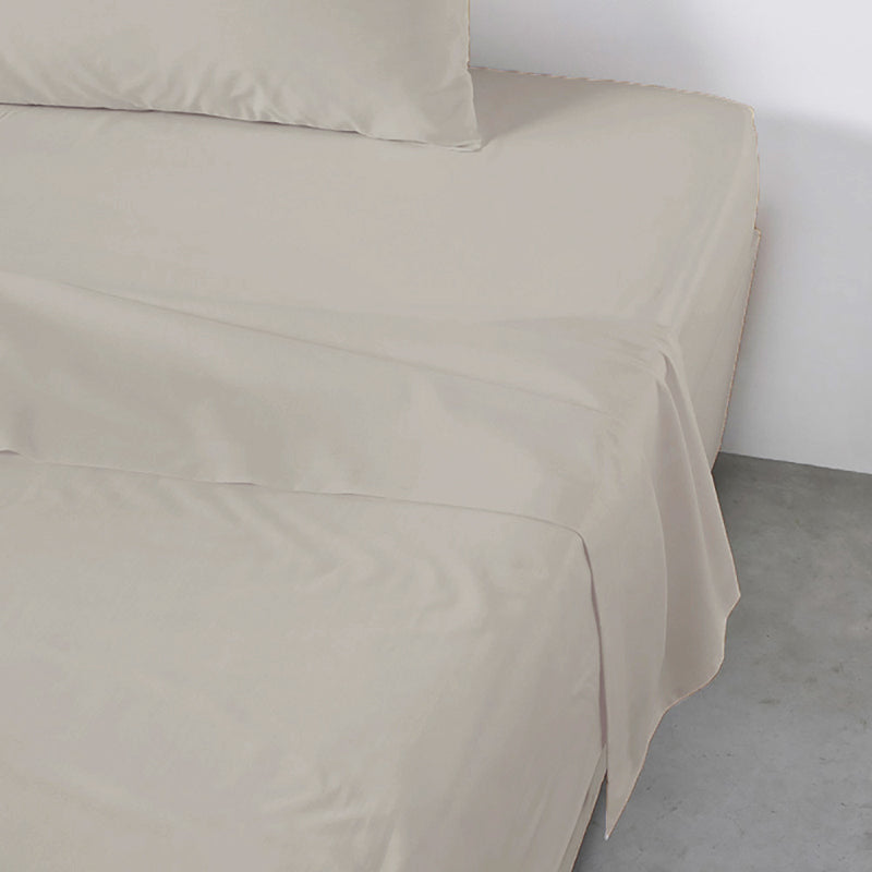 MEVAK LIVING - Drap plat polyester-coton
