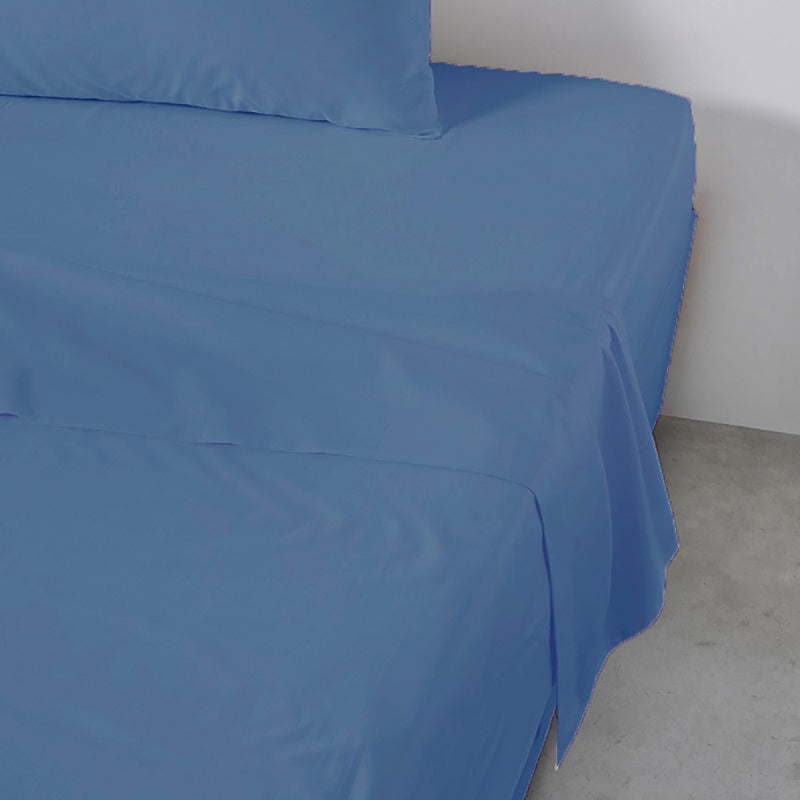 MEVAK LIVING - Drap plat polyester-coton