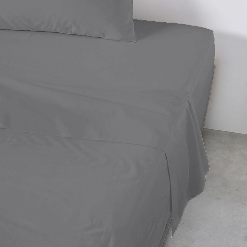 MEVAK LIVING - Drap plat polyester-coton