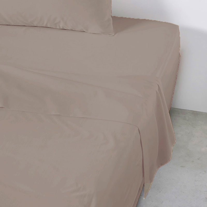 MEVAK LIVING - Drap plat polyester-coton