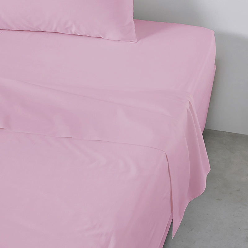 MEVAK LIVING - Drap plat polyester-coton