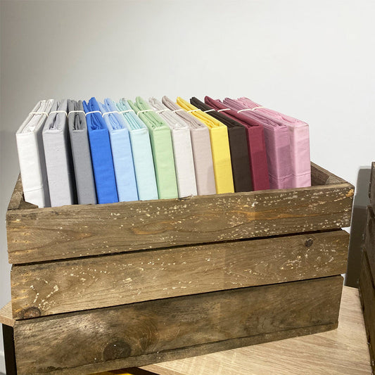 MEVAK LIVING - Cotton fitted sheet