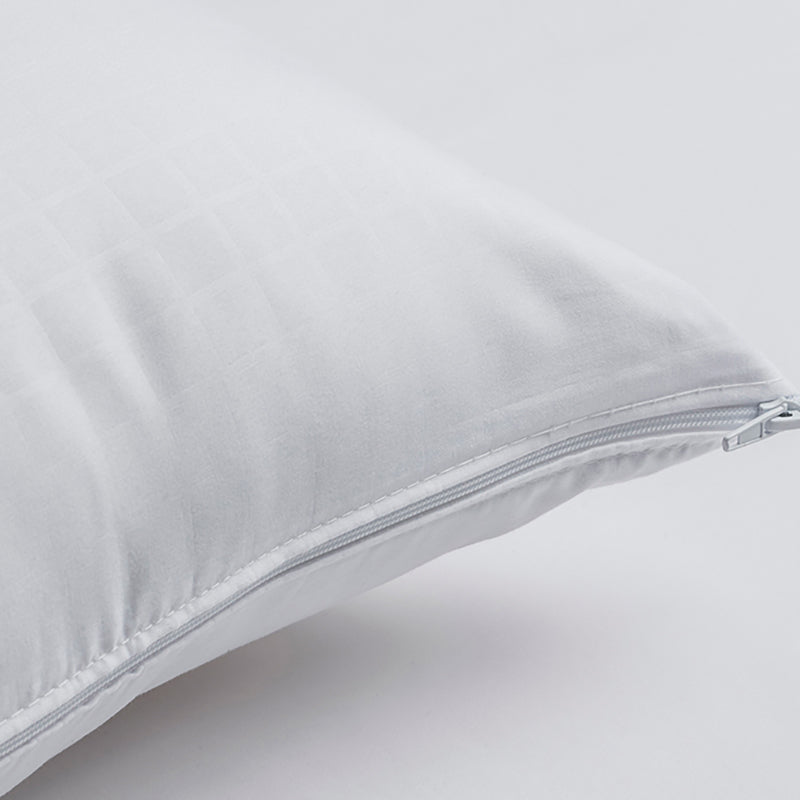 MEVAK LIVING - Almohada doble funda firmeza alta M/Titán
