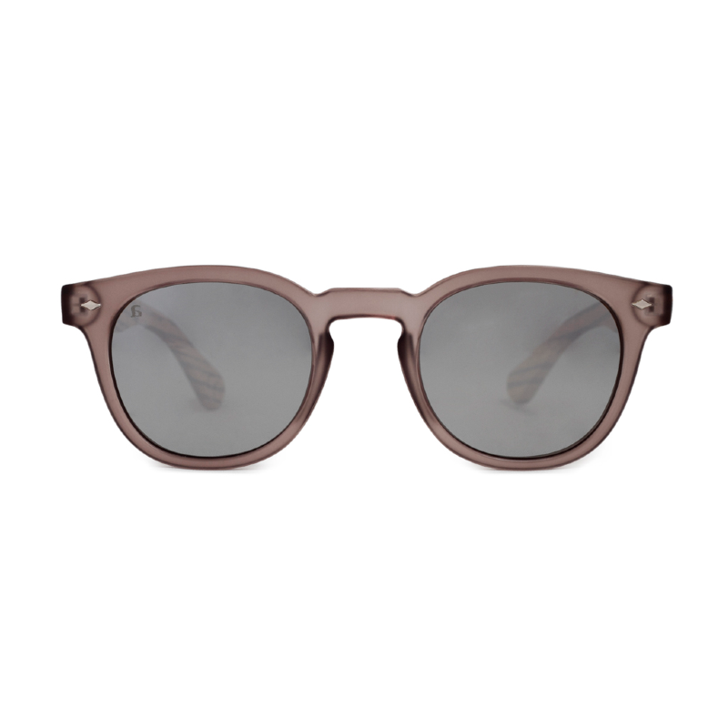 Pandas Oak Mirror Grey