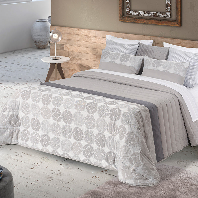 MEVAK LIVING - Couette jacquard M/Cercles