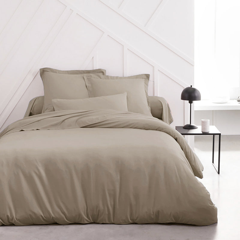 MEVAK LIVING - Smooth reversible polyester-cotton duvet cover